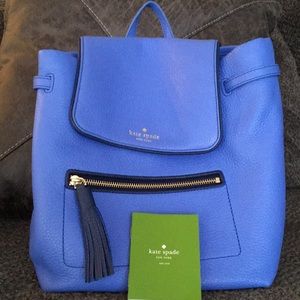Periwinkle Kate Spade Backpack (reasonable trade)